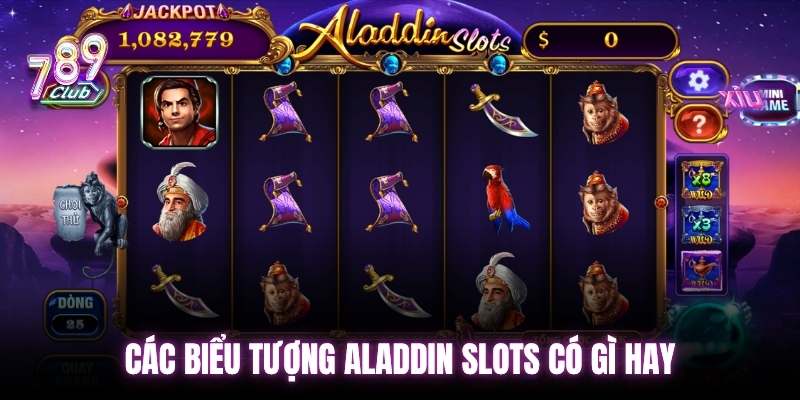 Các biểu tượng Aladdin Slots có gì hay