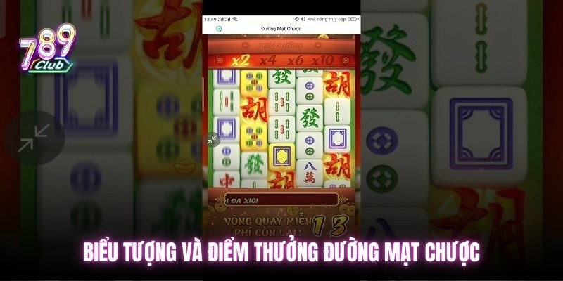 Biểu tượng và điểm thưởng đường mạt chược