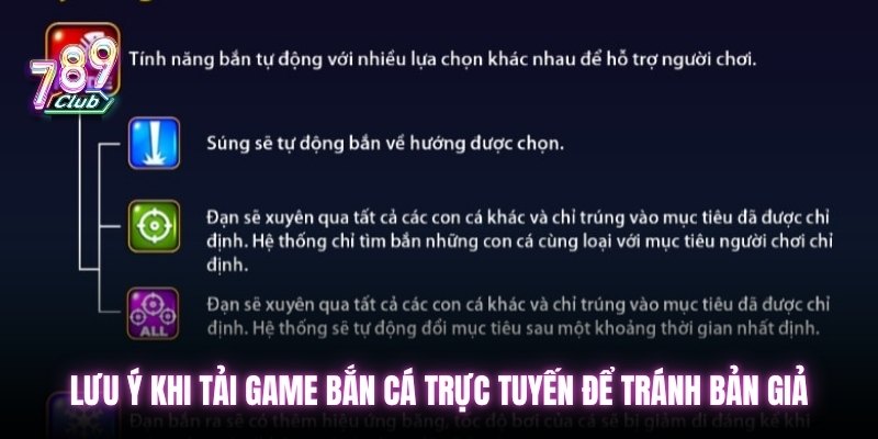 Lưu ý khi tải game bắn cá trực tuyến để tránh bản giả