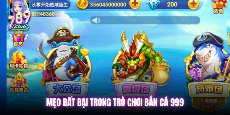 Mẹo bất bại trong trò chơi bắn cá 999